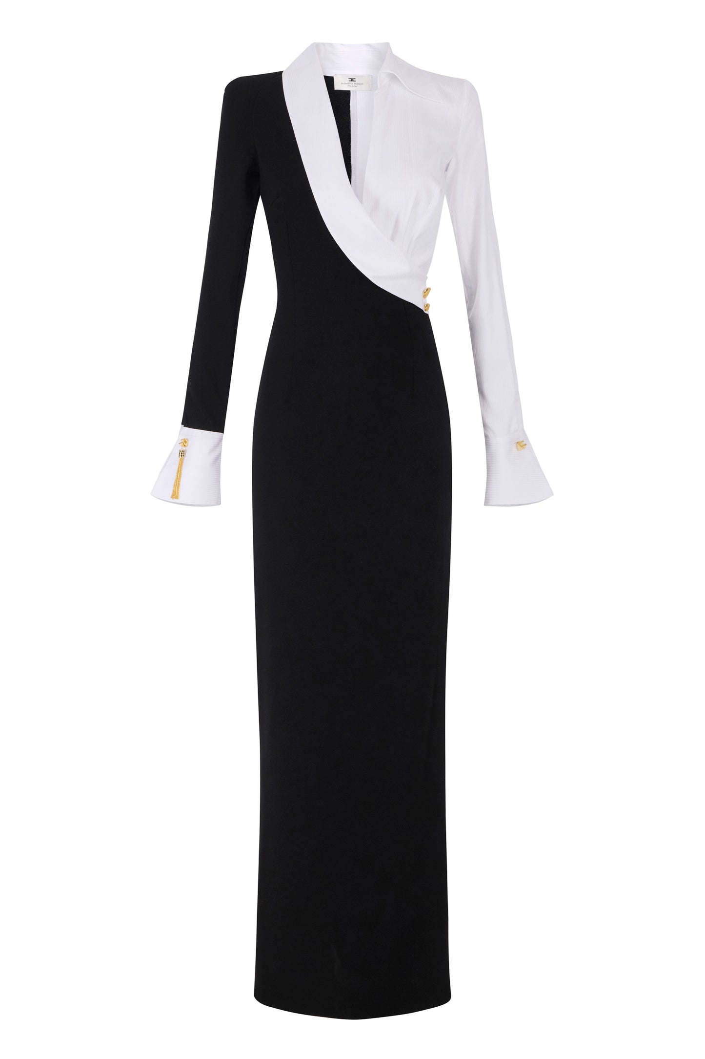 Red Carpet dress in lightweight crêpe fabric