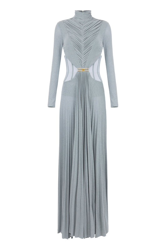 Red Carpet lurex jersey dress