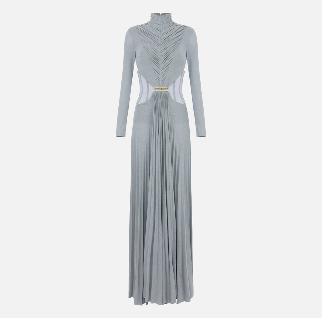 Red Carpet lurex jersey dress