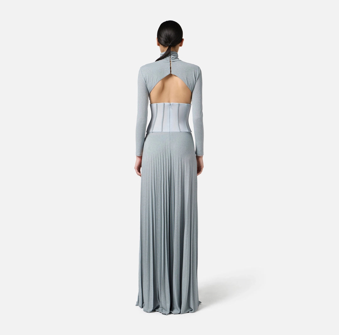 Red Carpet lurex jersey dress