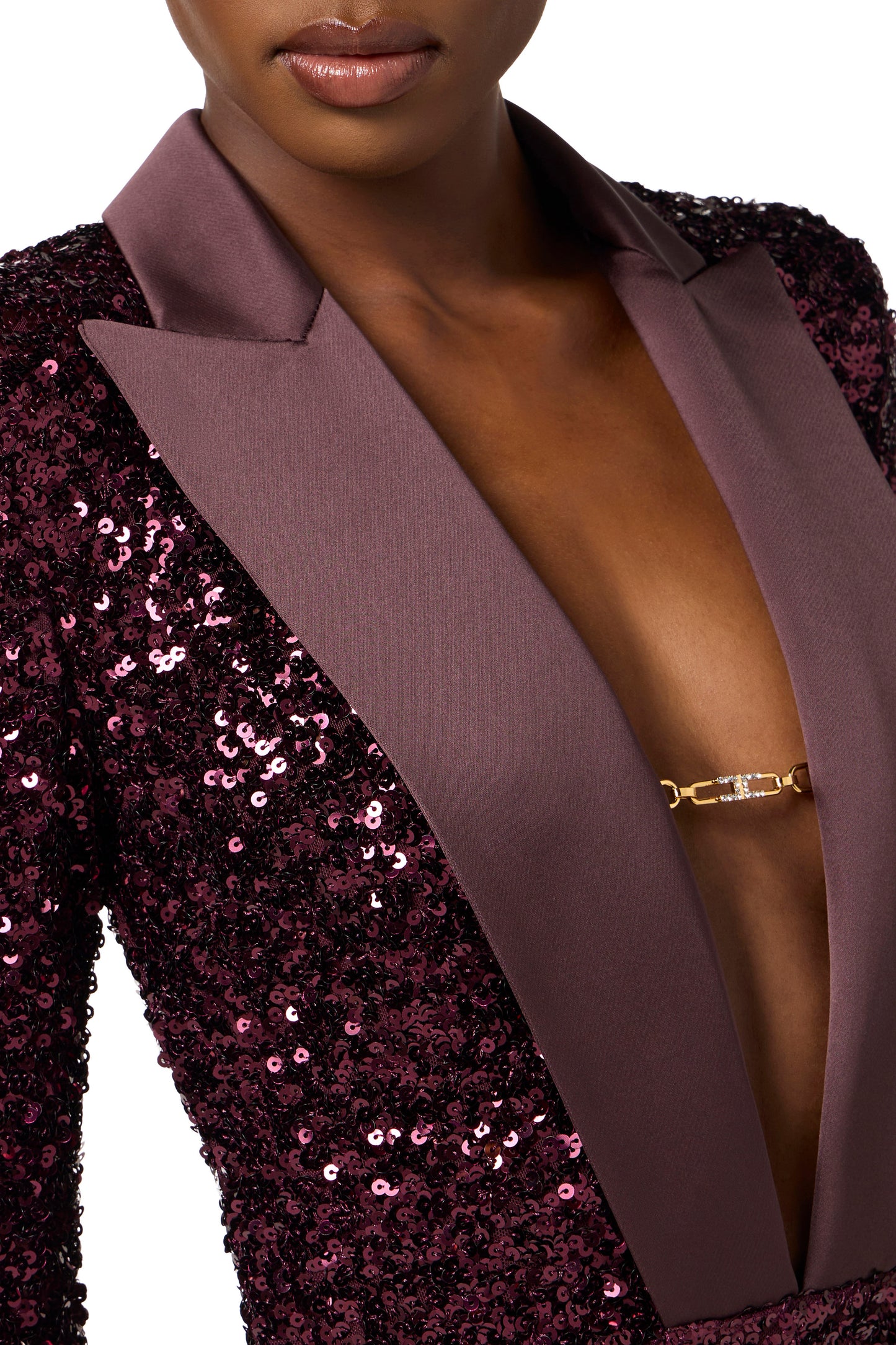 Red Carpet full sequin dress