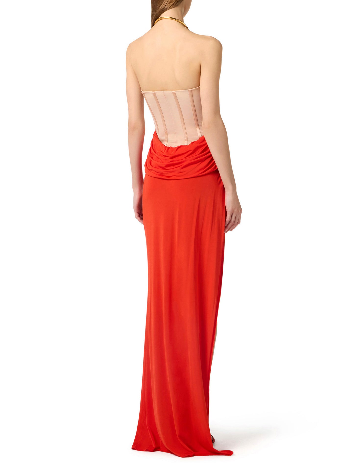 Red Carpet dress in lightweight crêpe jersey