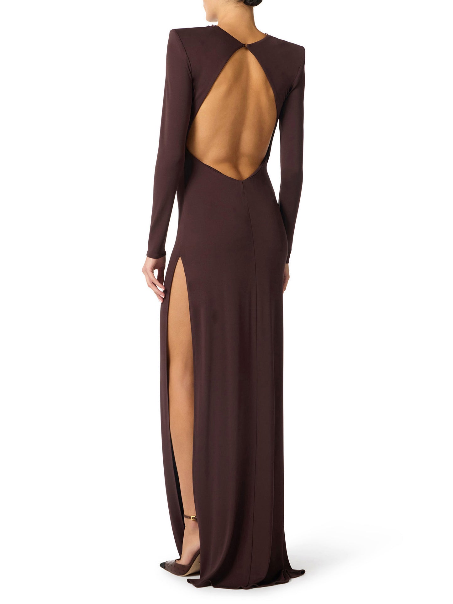 Red Carpet dress with embroideries