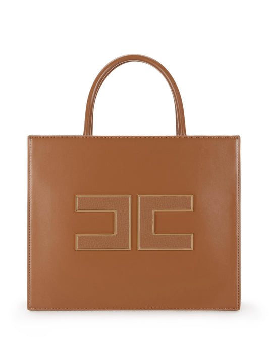 Large tote bag with logo