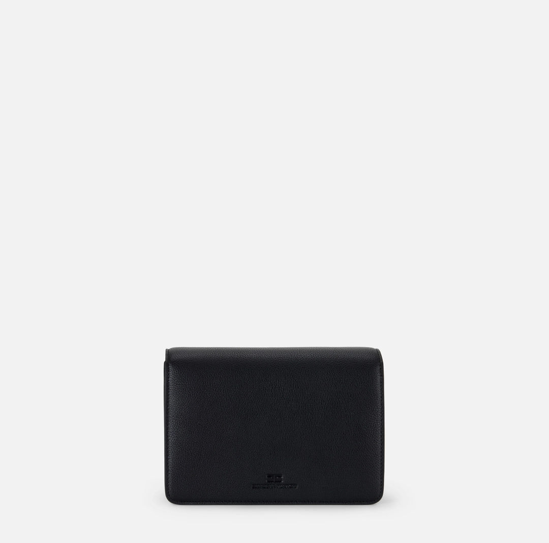 Shoulder bag with groumette chain
