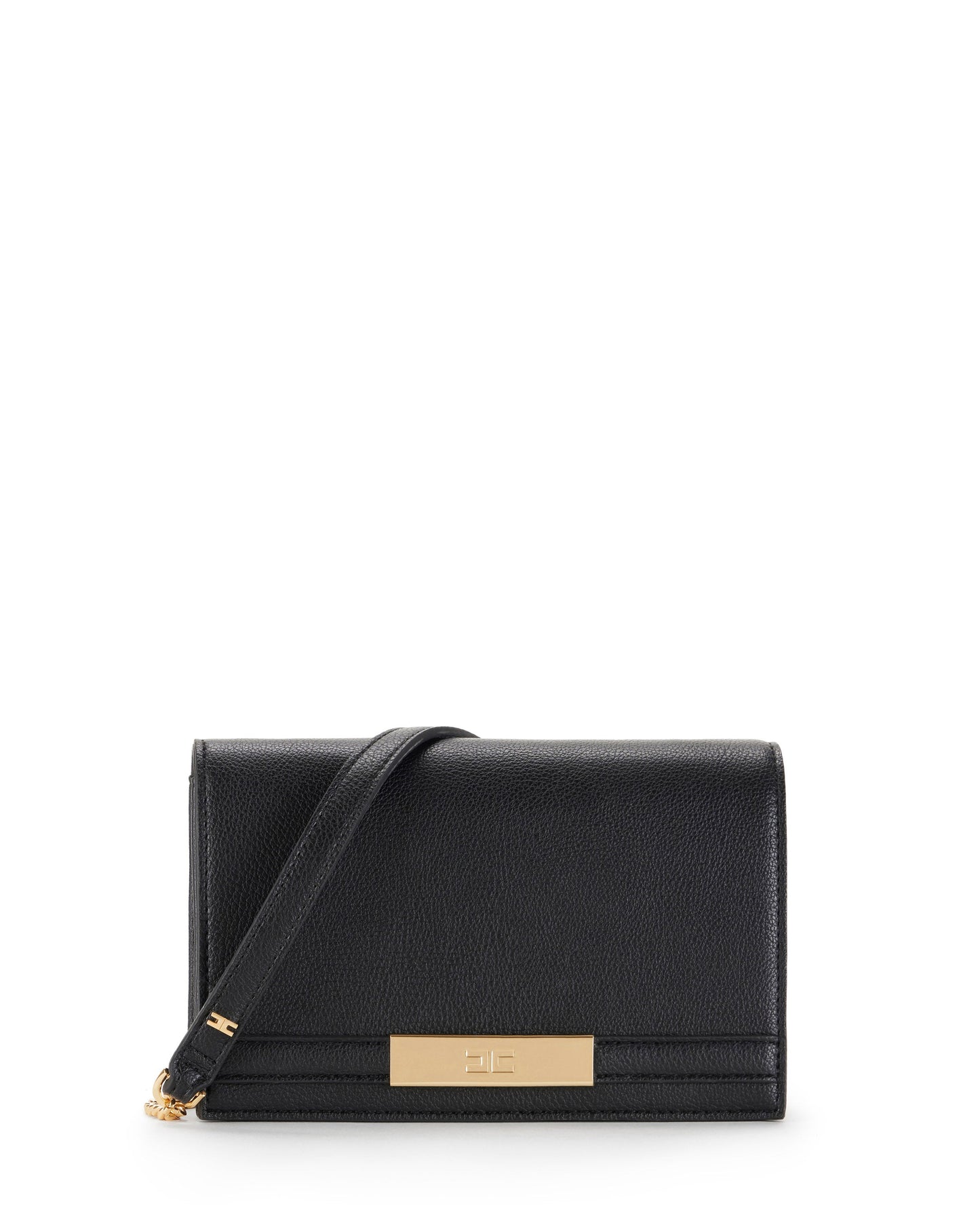 Shoulder bag with groumette chain