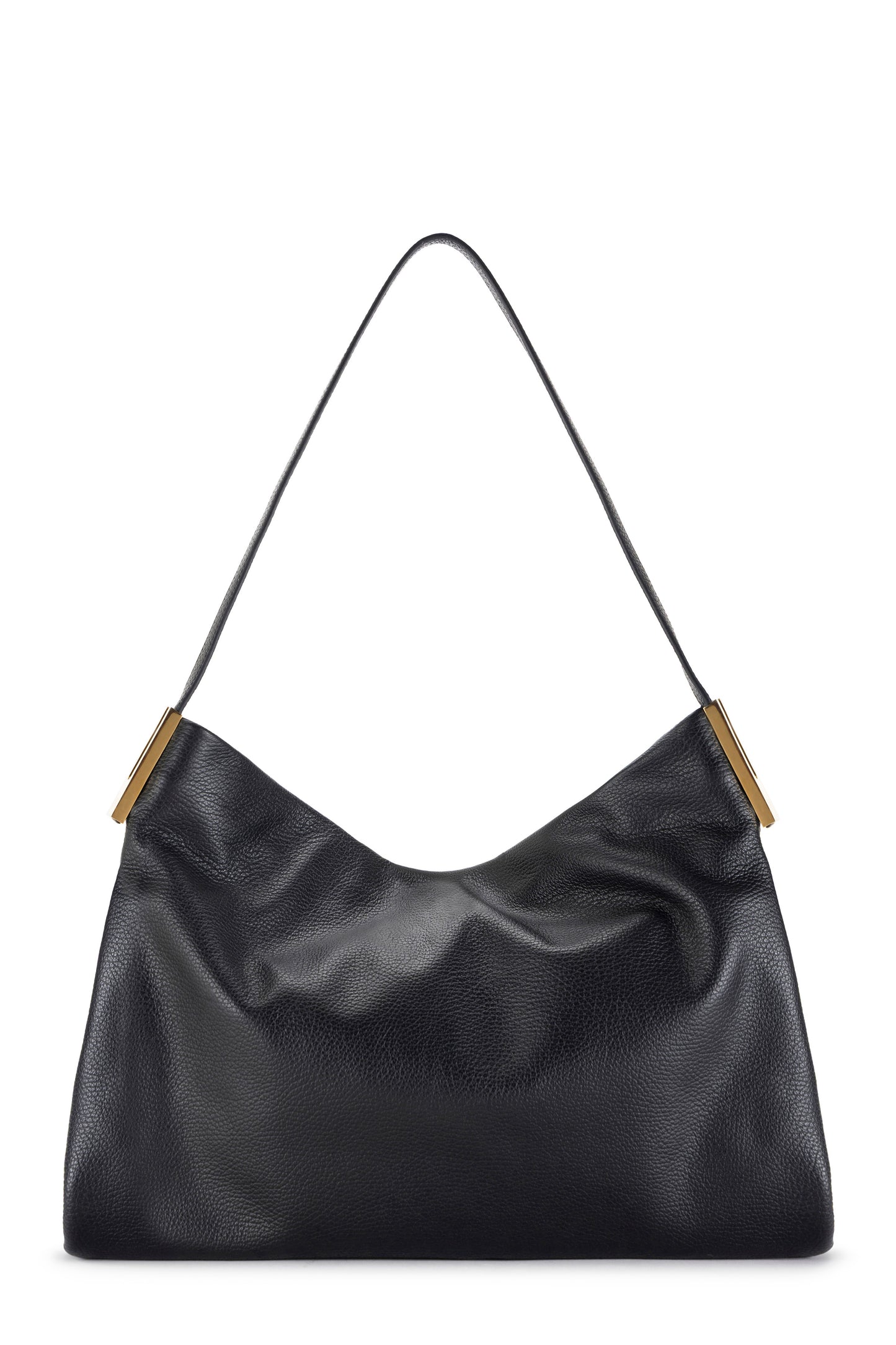 Leather tote bag