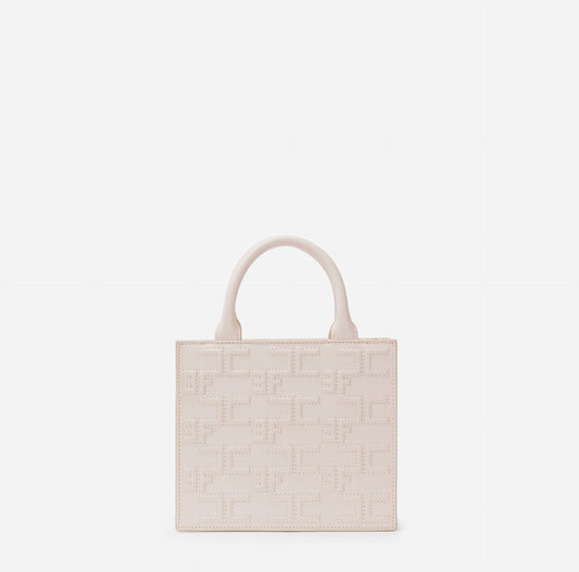 Bold Monogram Small Shopper
