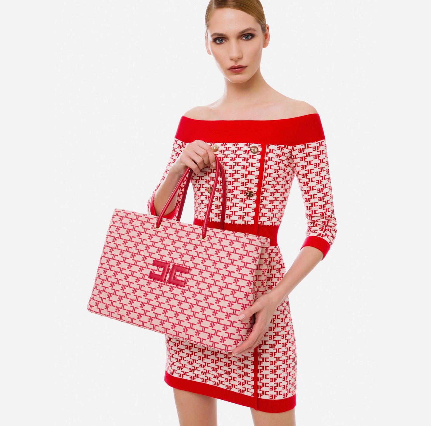 Madame Monogram Shopper Bag With Logo