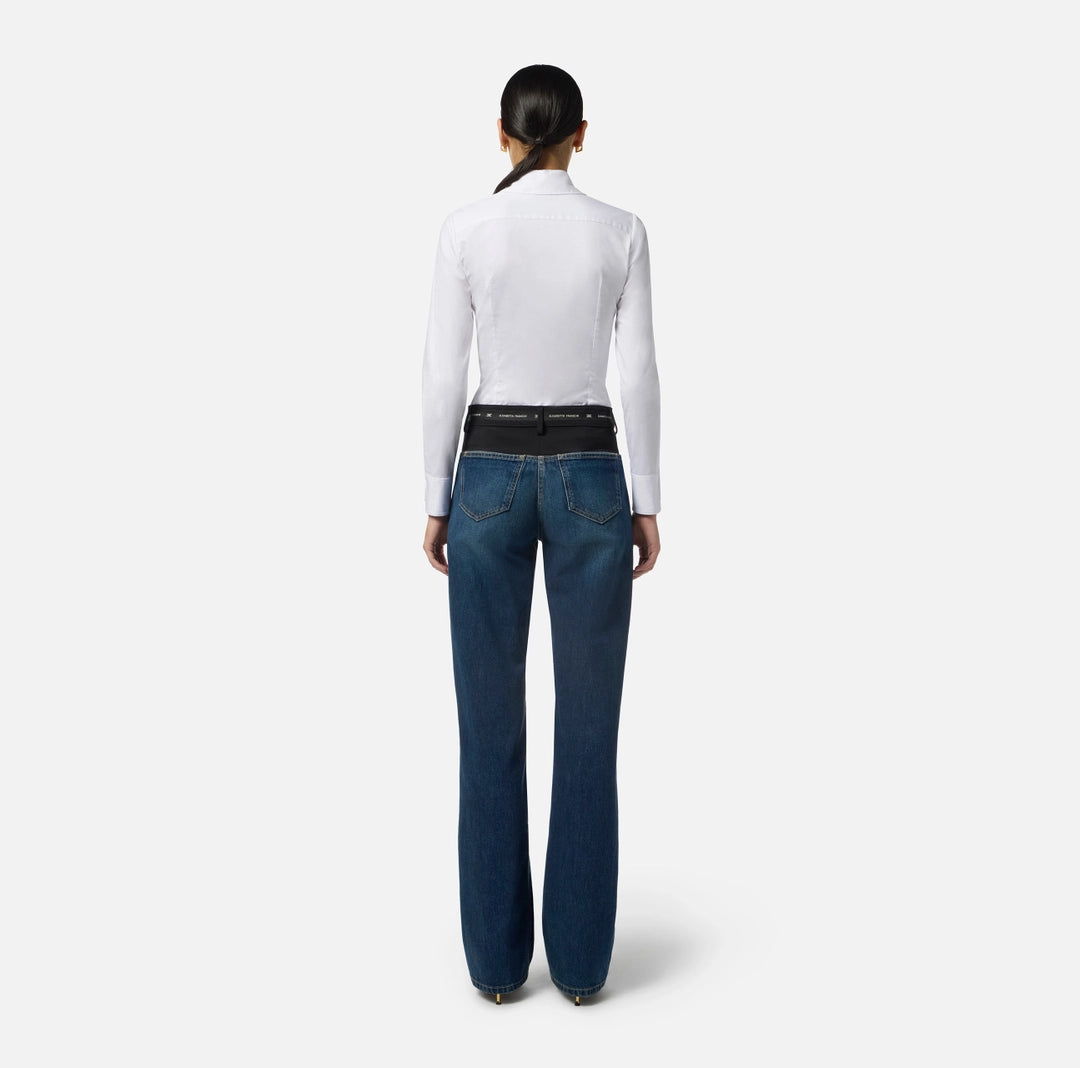 Cotton poplin shirt