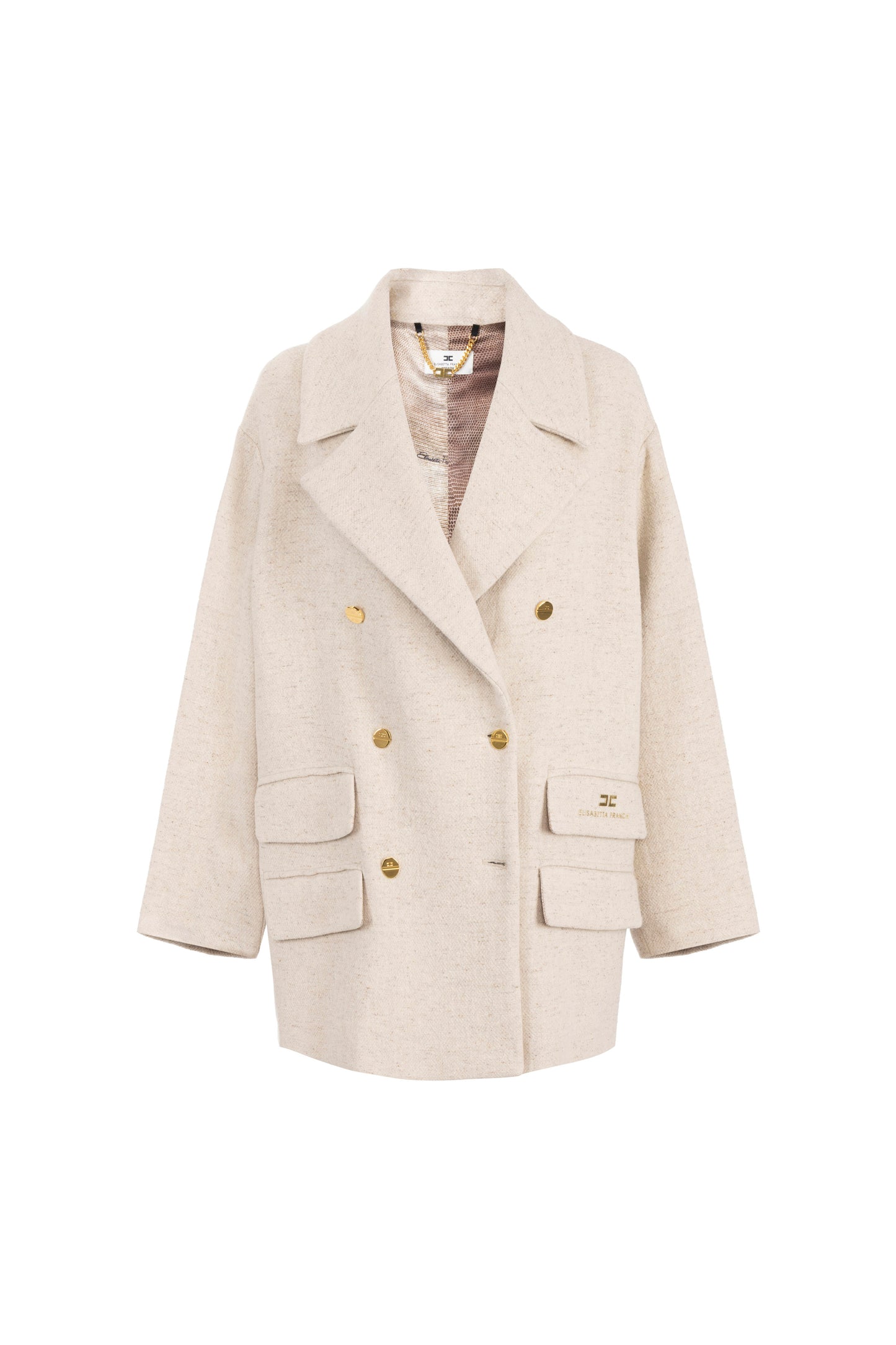 Peacoat in wool cloth