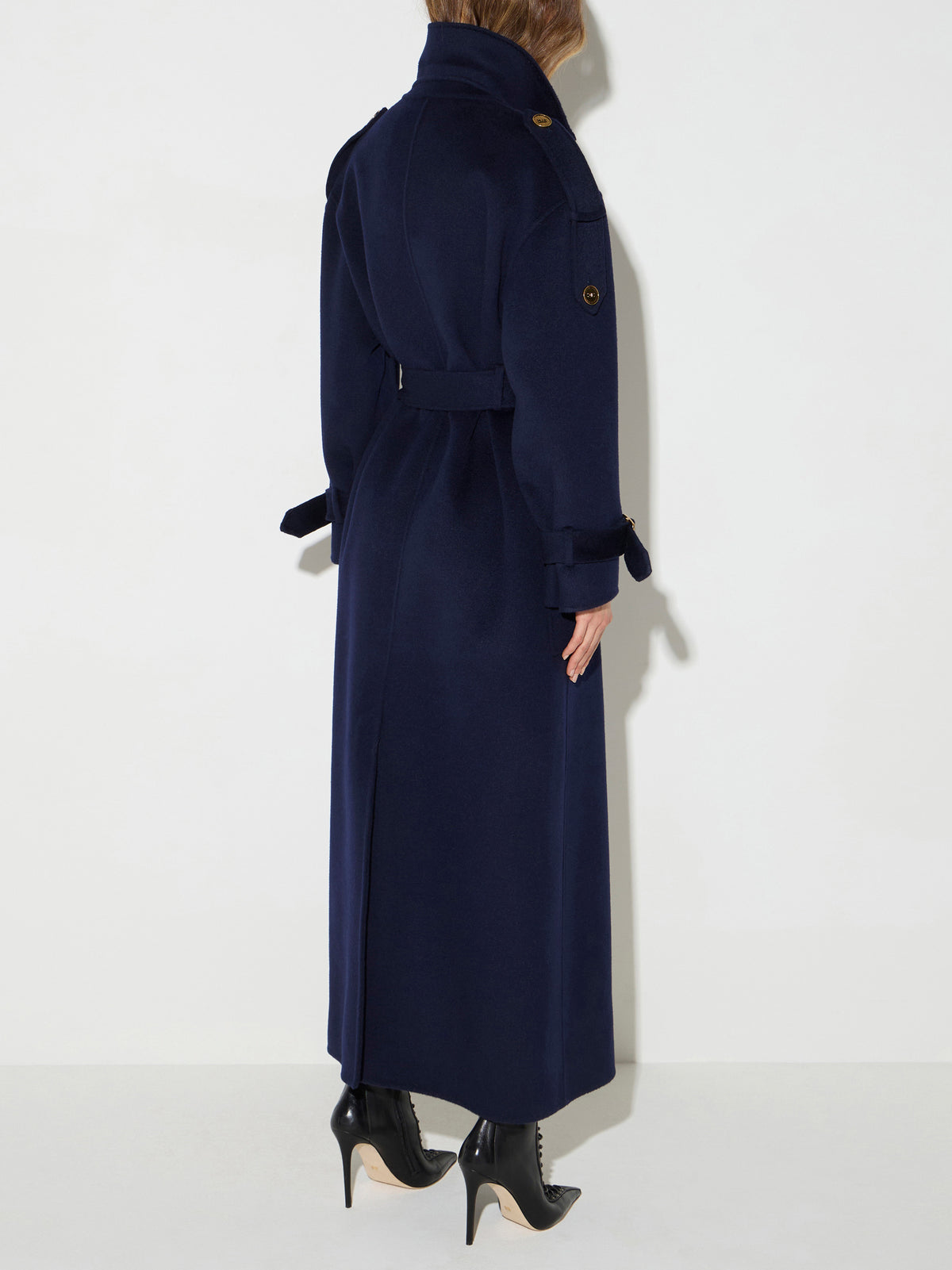 Coat in double cloth