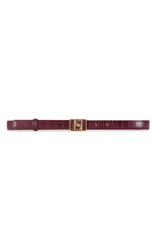 Belt with logo