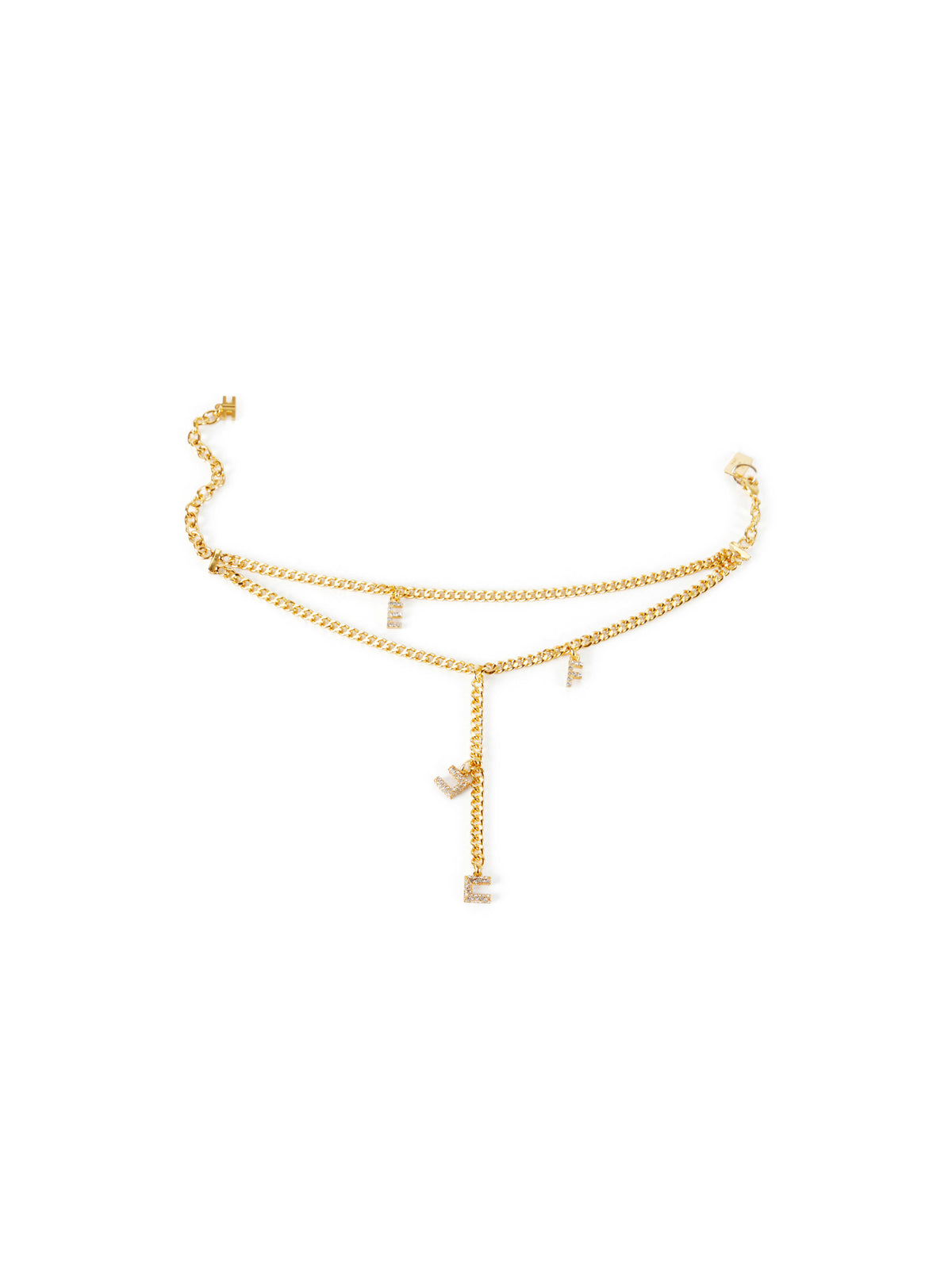 Anklet with charms