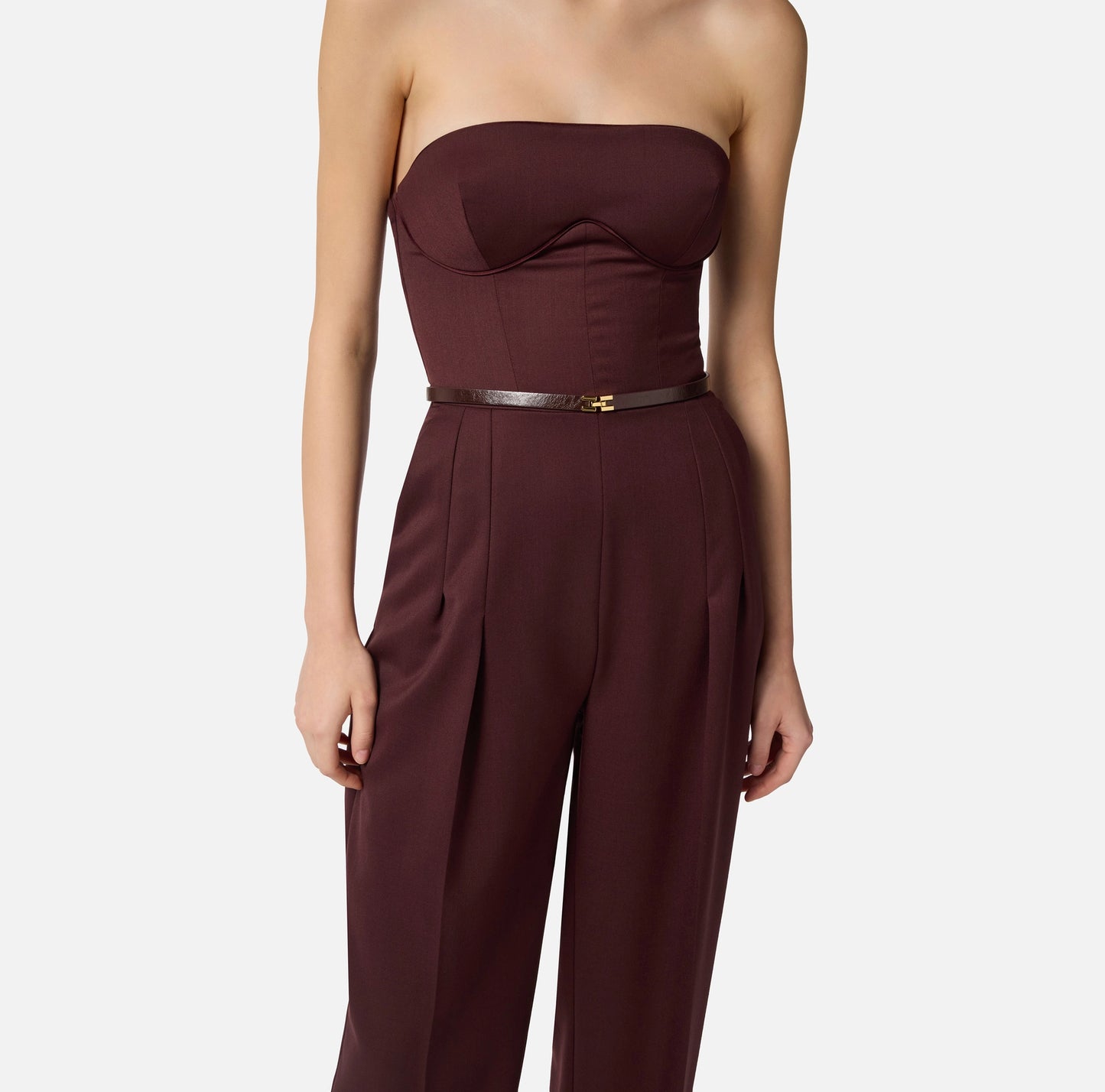 Cool wool jumpsuit