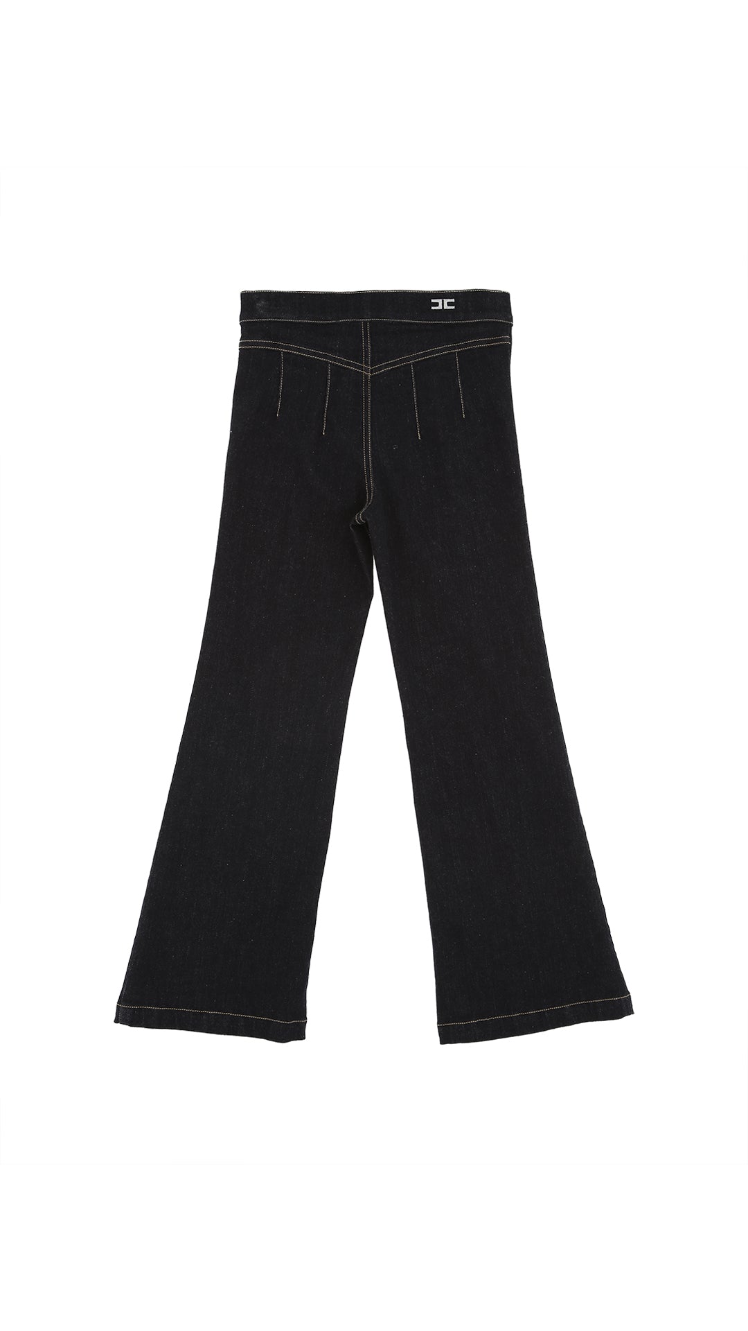 DENIM TROUSERS WITH DECO BUTTONS