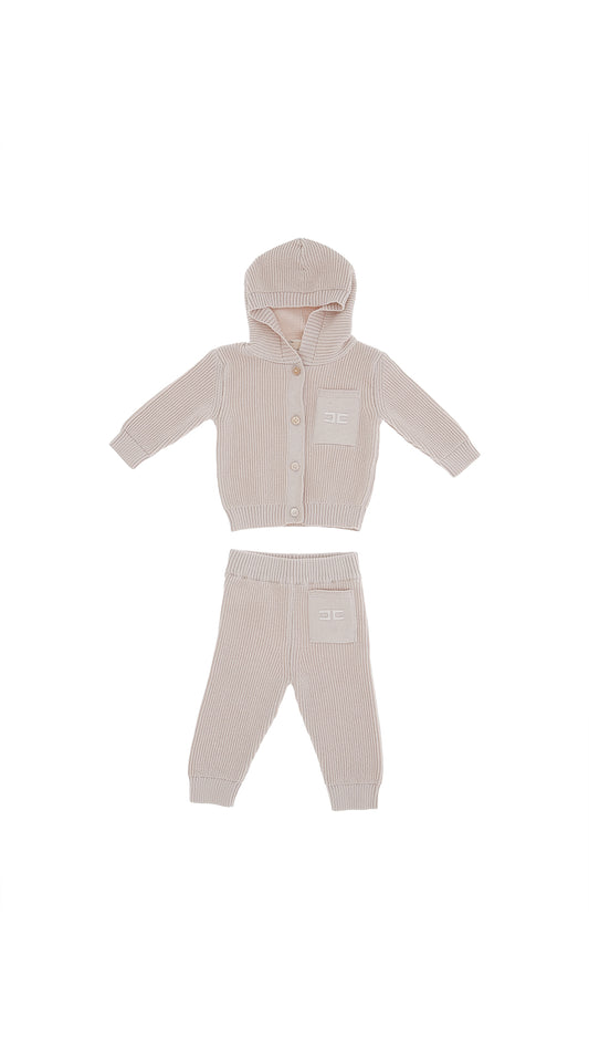 COMPLETE KNITTED SWEATSHIRT+TROUSERS