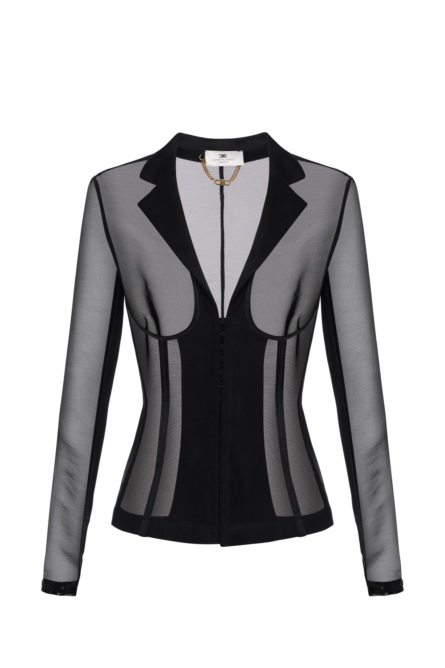 Tulle bustier jacket