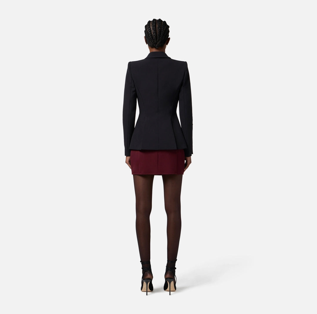 Jacket in lightweight crêpe