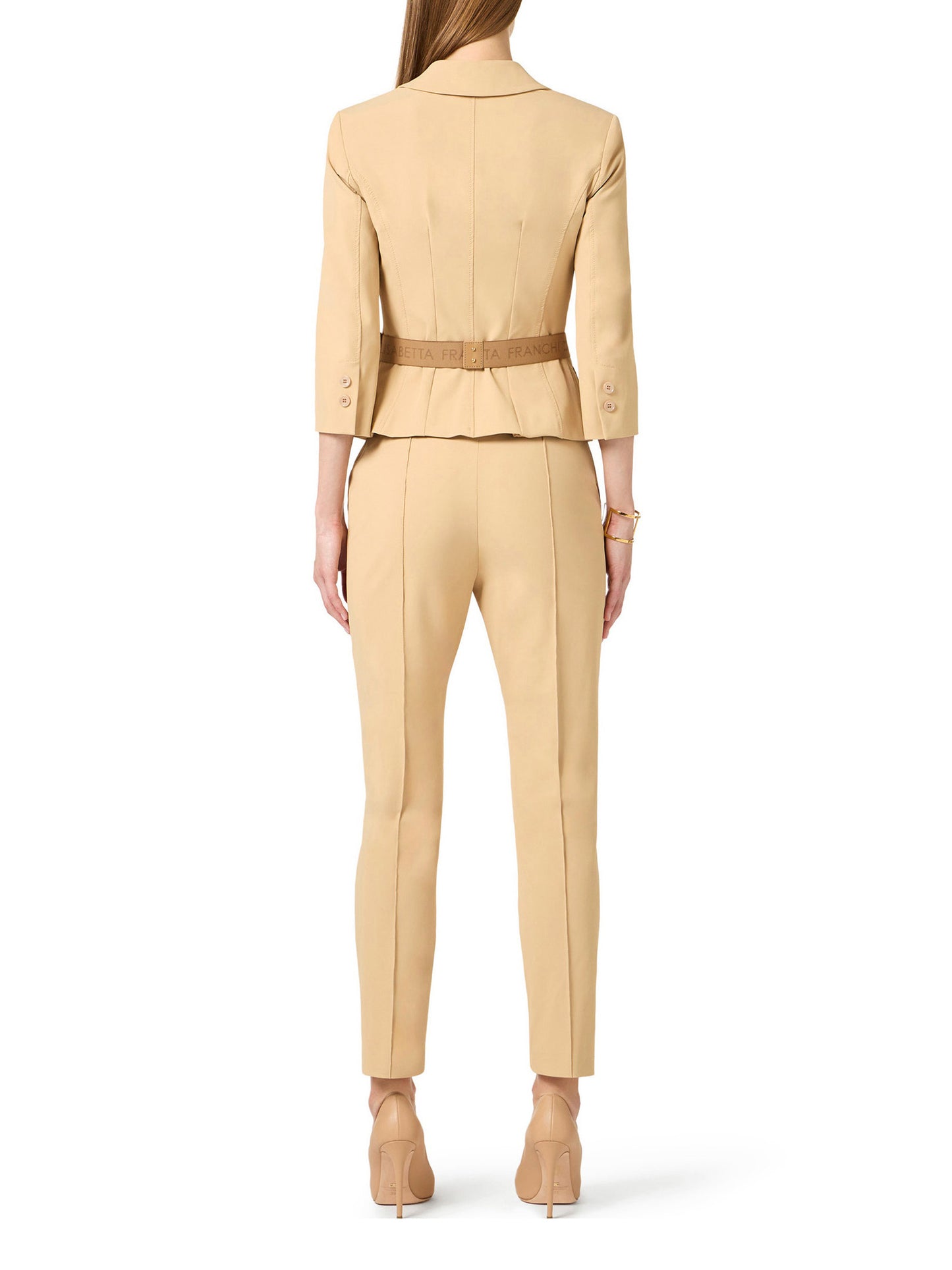 Technical bi-elastic fabric jacket