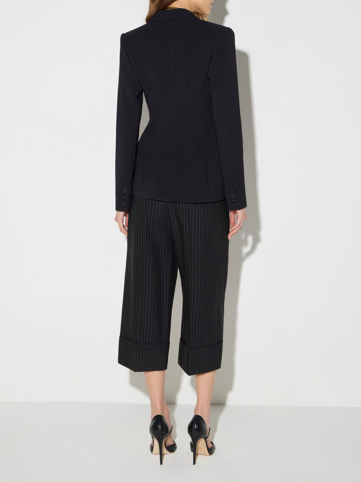 Jacket in lightweight crêpe