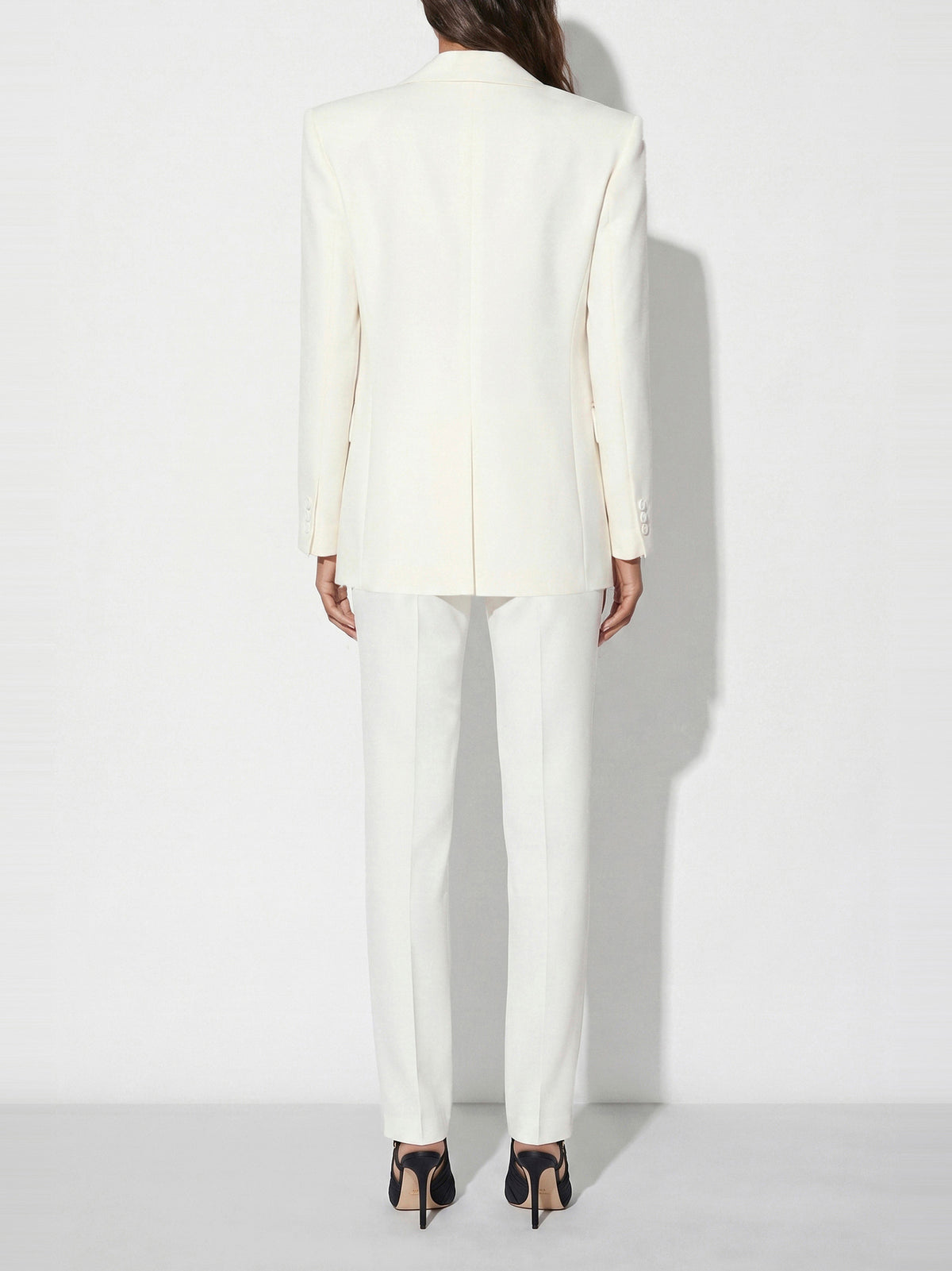 Jacket in gabardine fabric