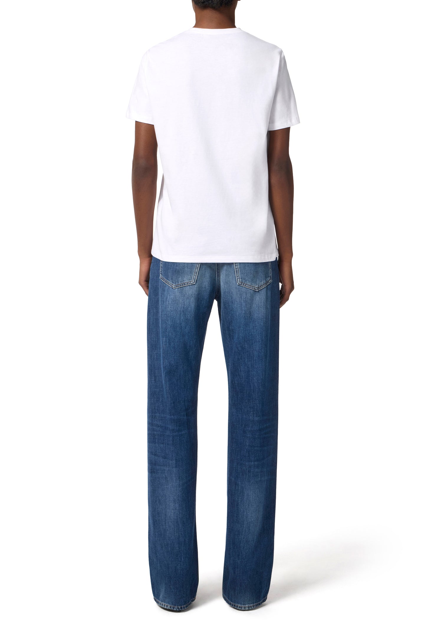Cotton jersey T-shirt with necklace