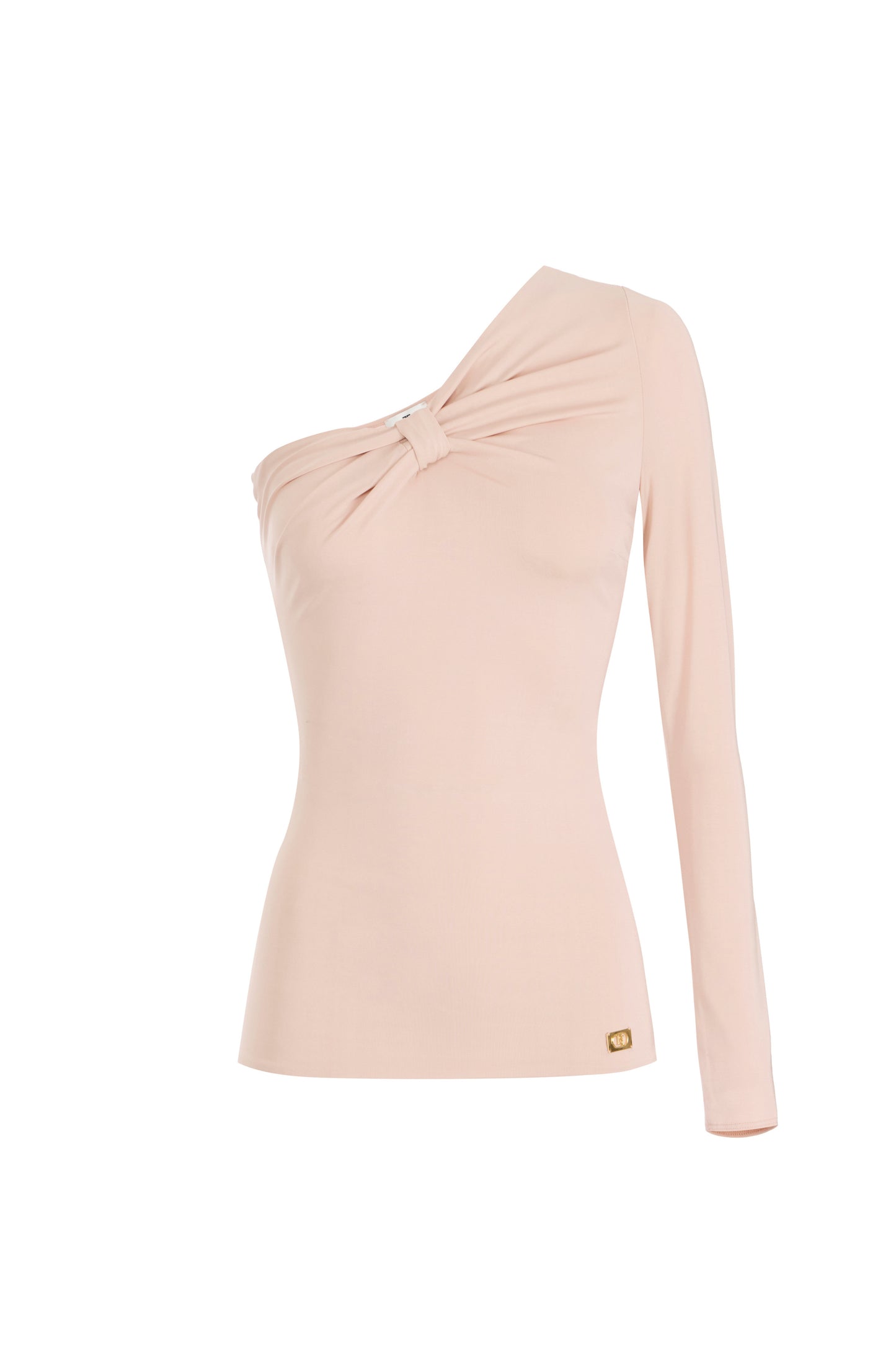 One-shoulder top in lightweight jersey fabric