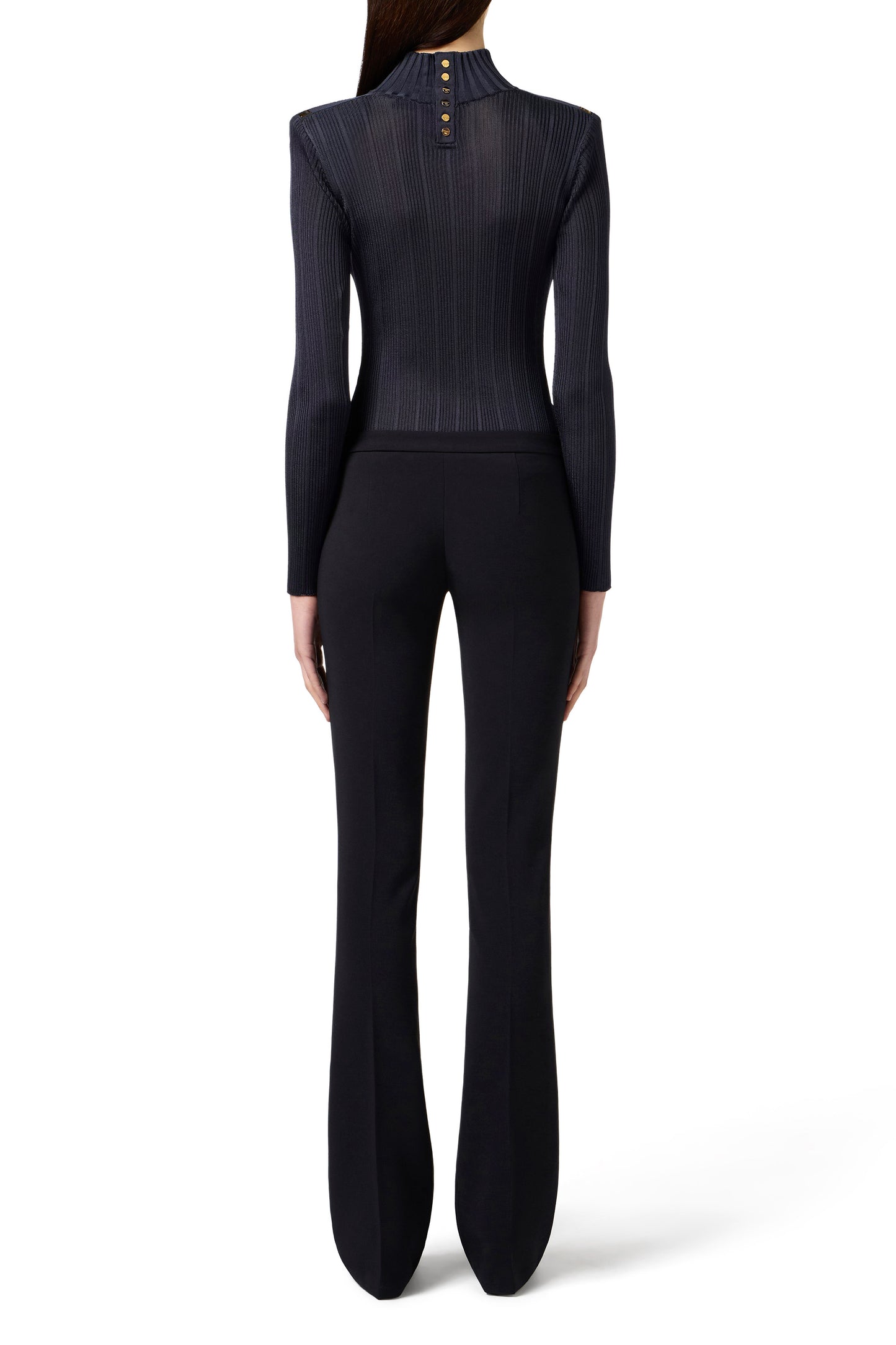 Viscose top with logo details