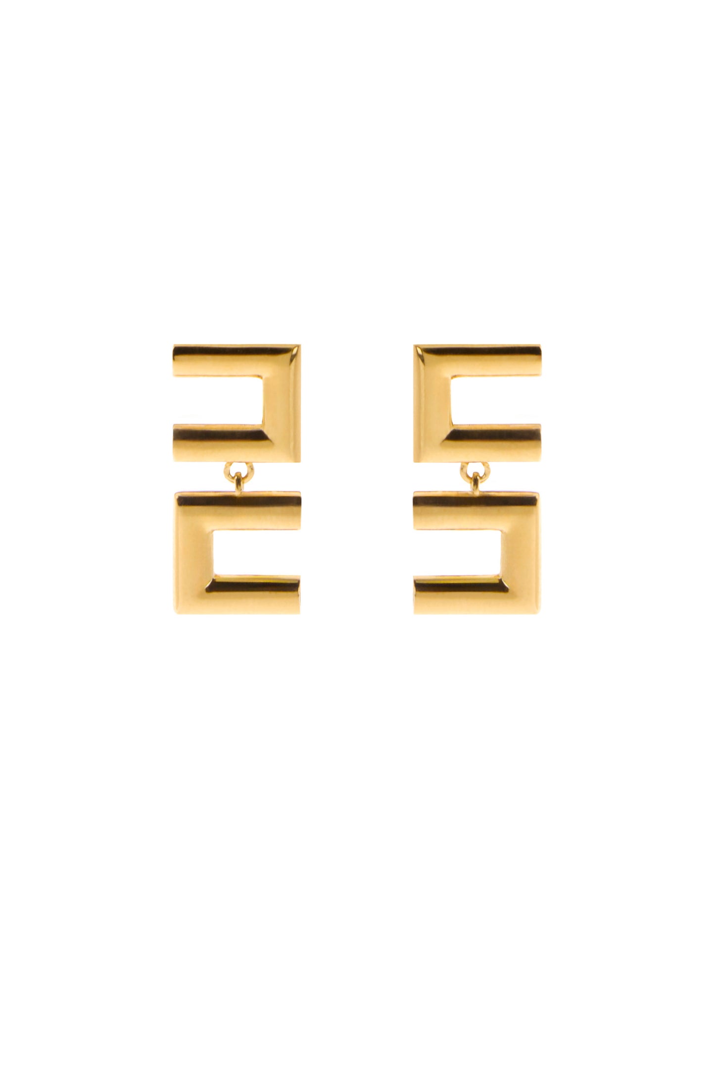 Earrings with logo