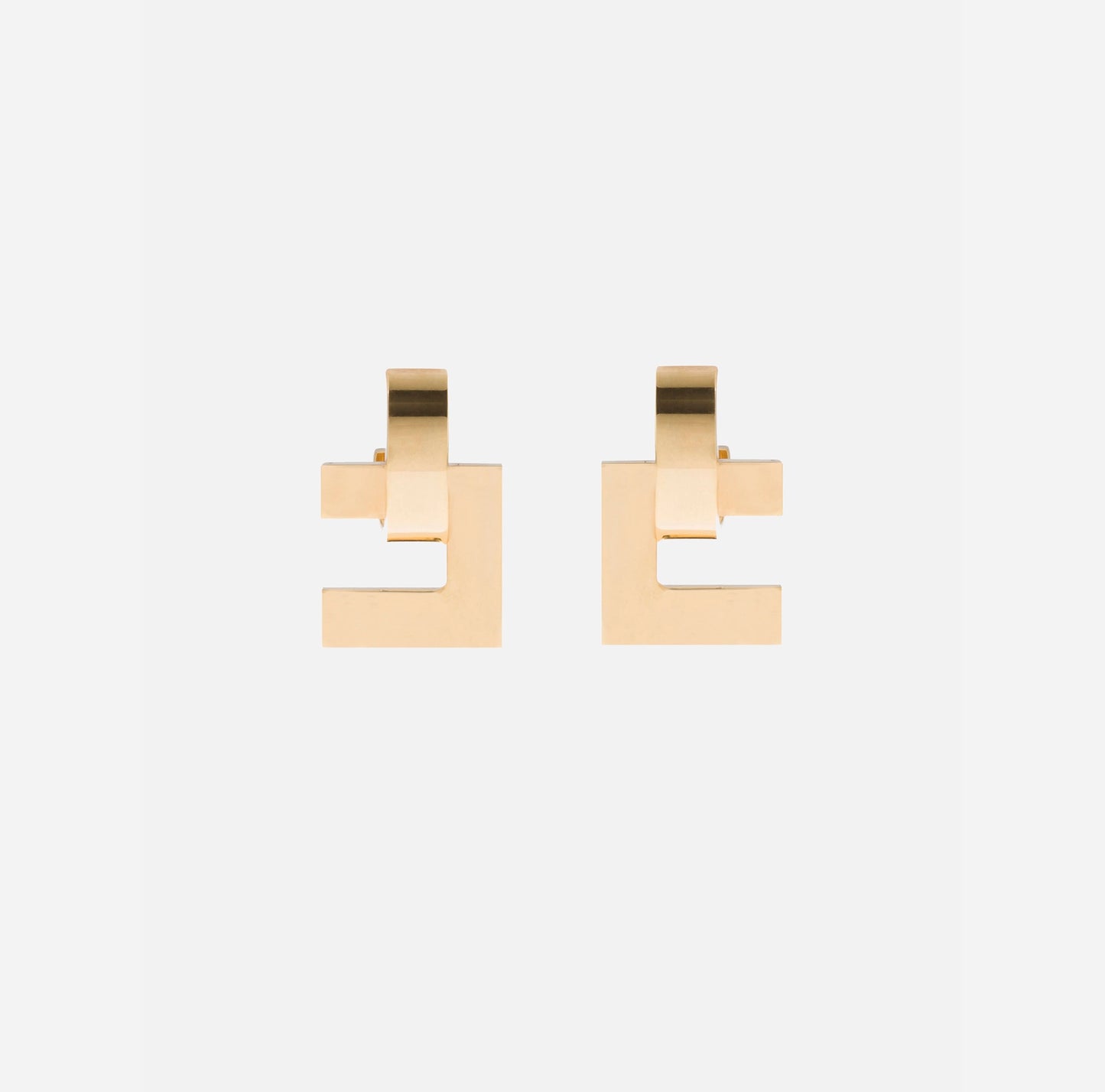 Geometric Logo Earring