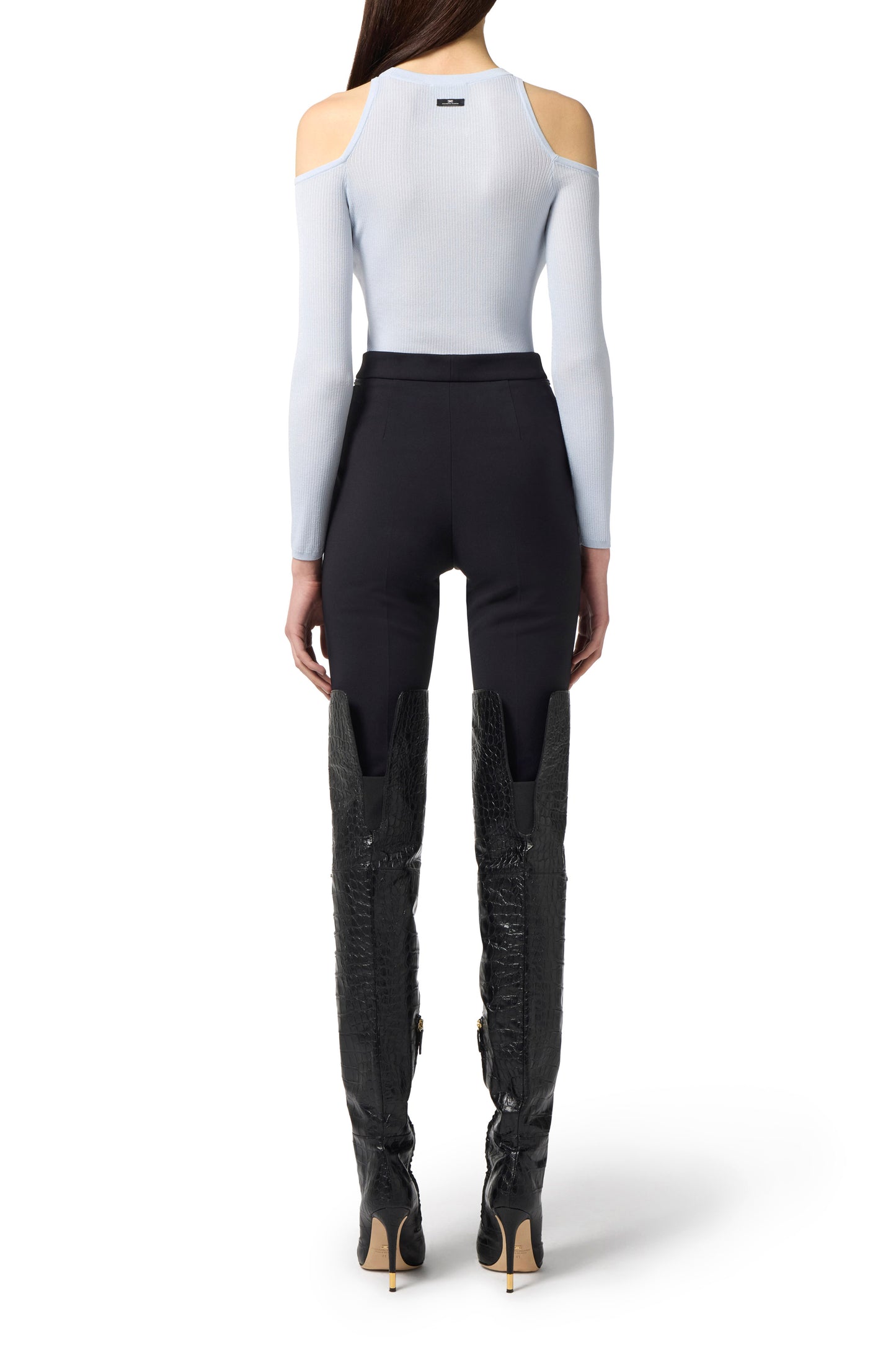 Double crêpe trousers