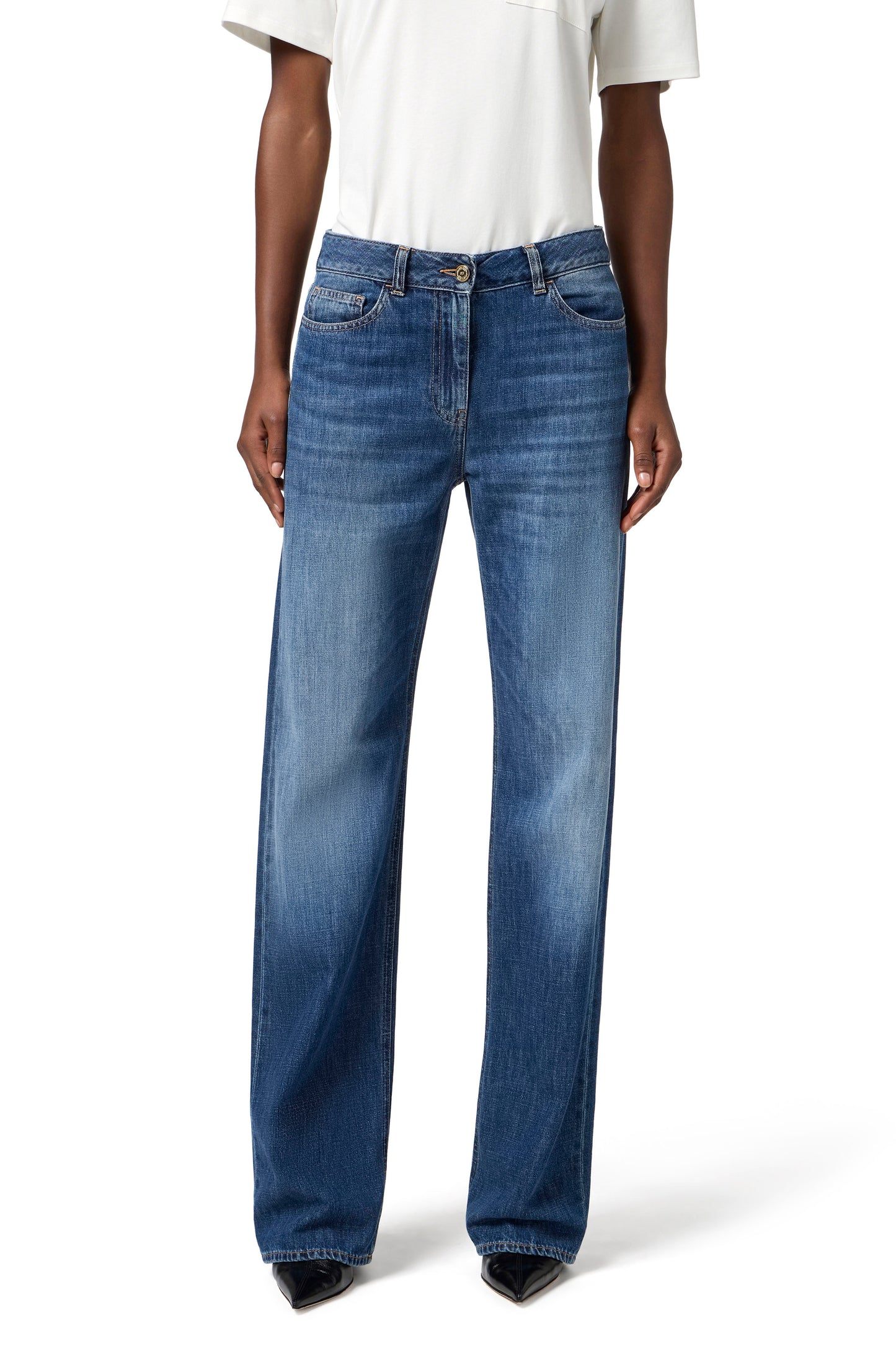 Palace jeans with logo details
