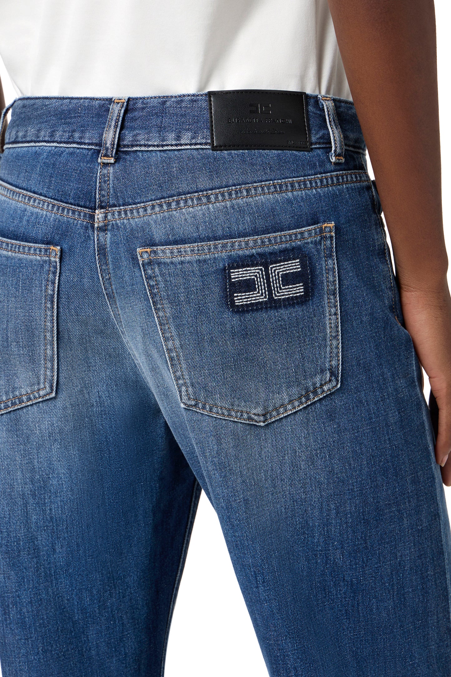 Palace jeans with logo details