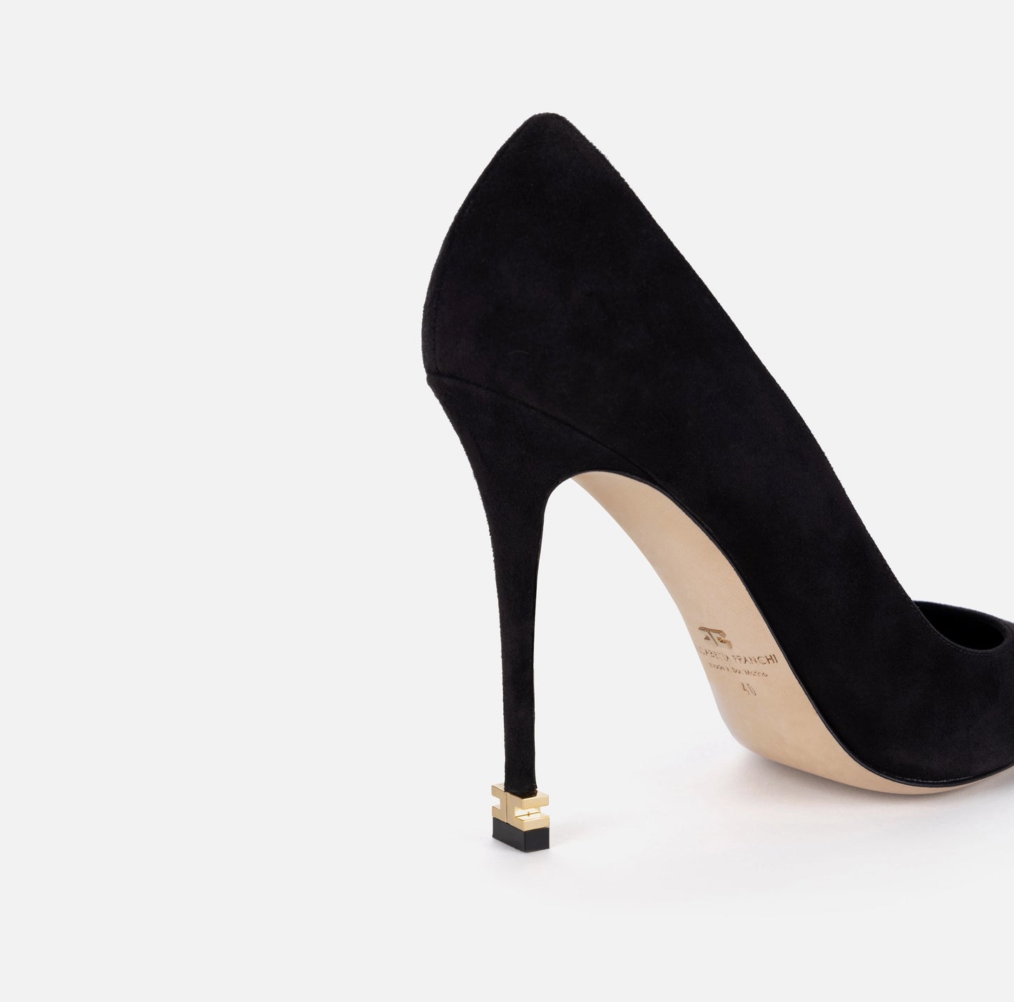Suede pumps with logo Étoile