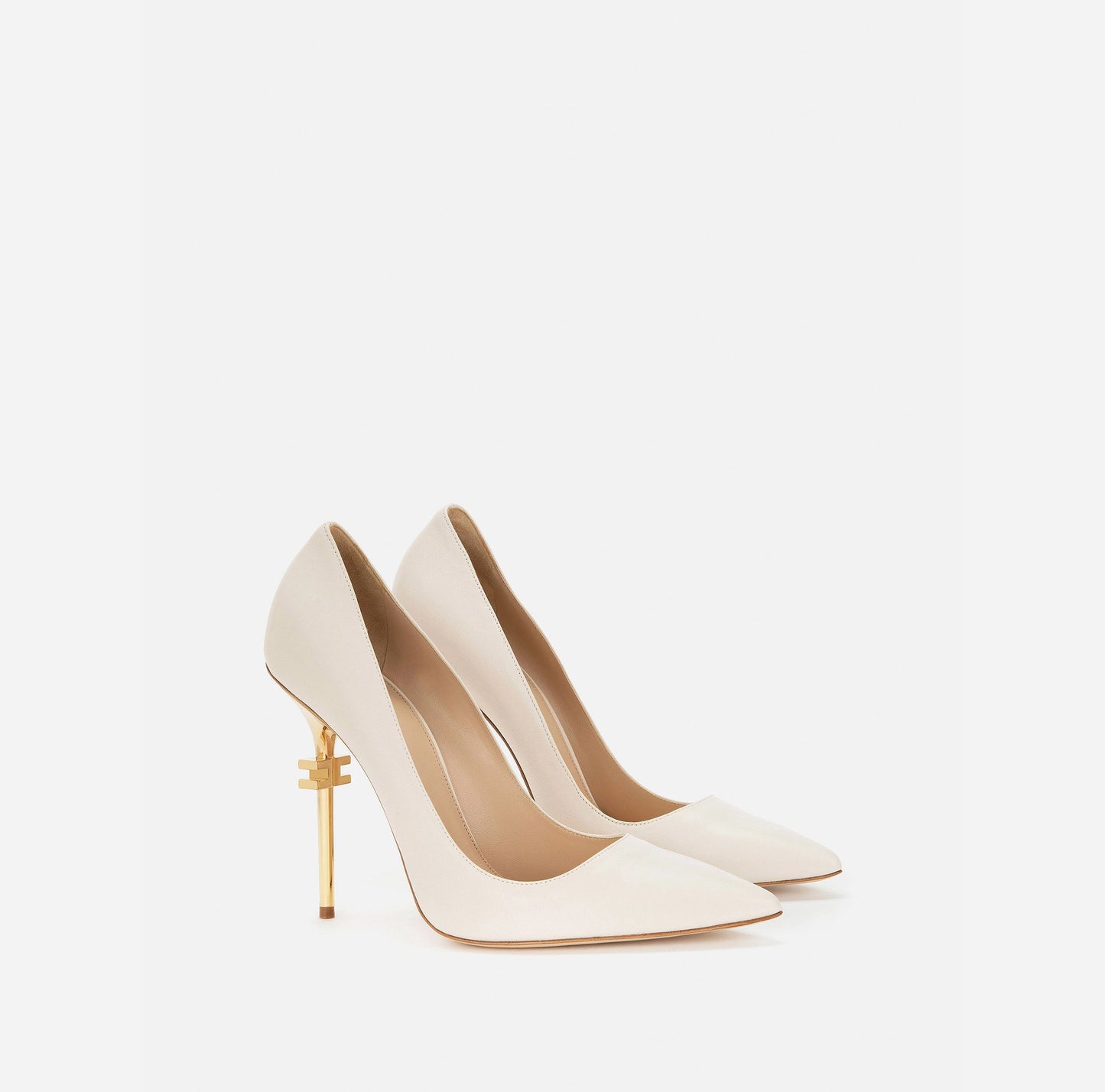 Décolleté With Branded Heel