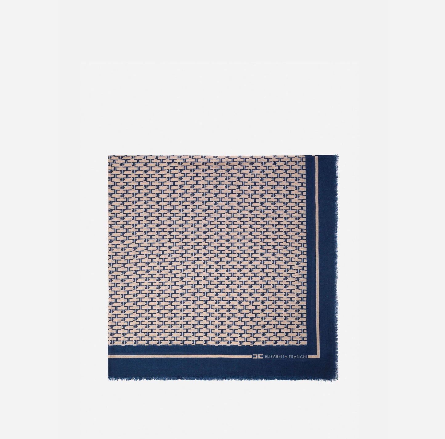 Elisabetta Franchi Monogram Scarf