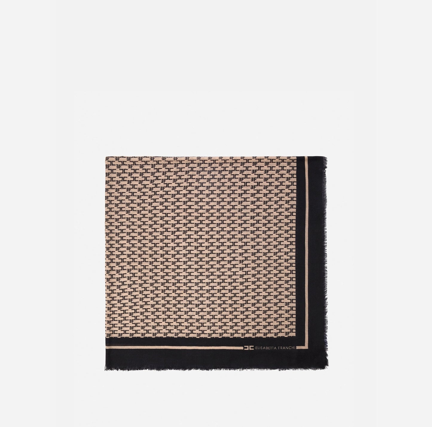 Elisabetta Franchi Monogram Scarf