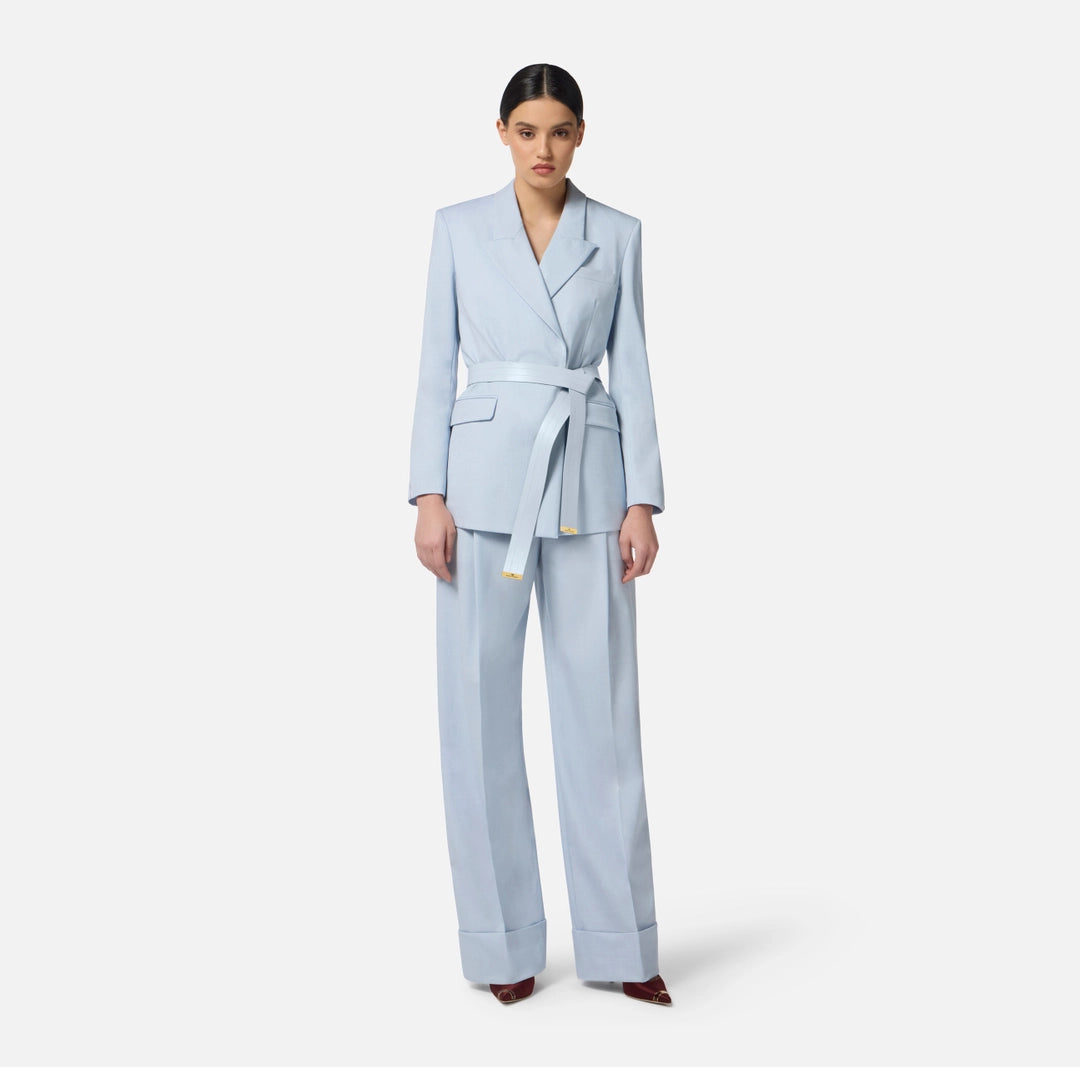 Cool wool women's suit