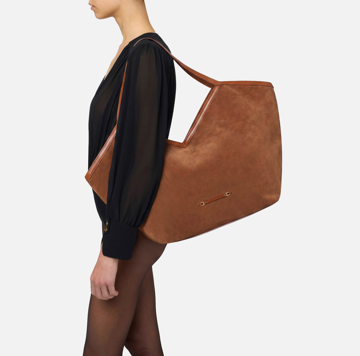 Suede Tote