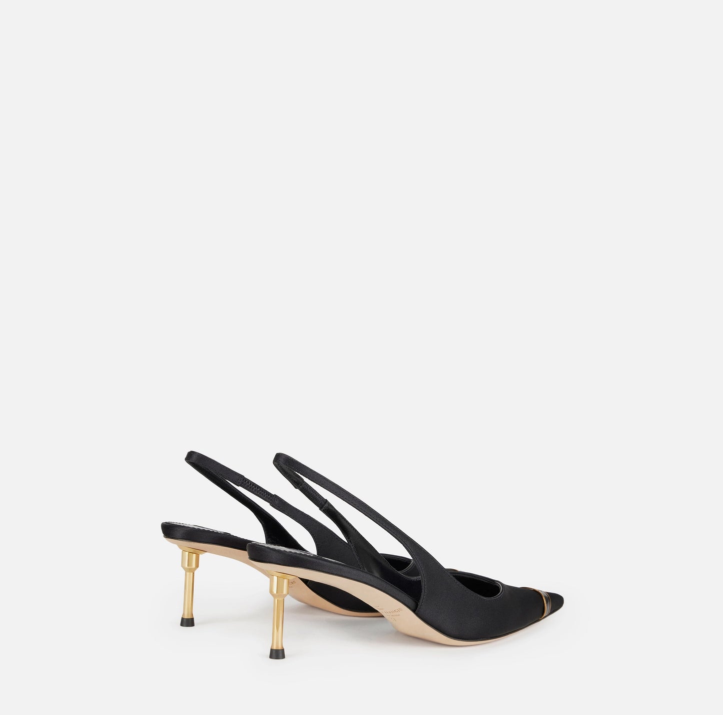Slingback with sculpted heel