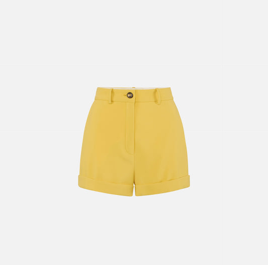 Shorts in lightweight crêpe