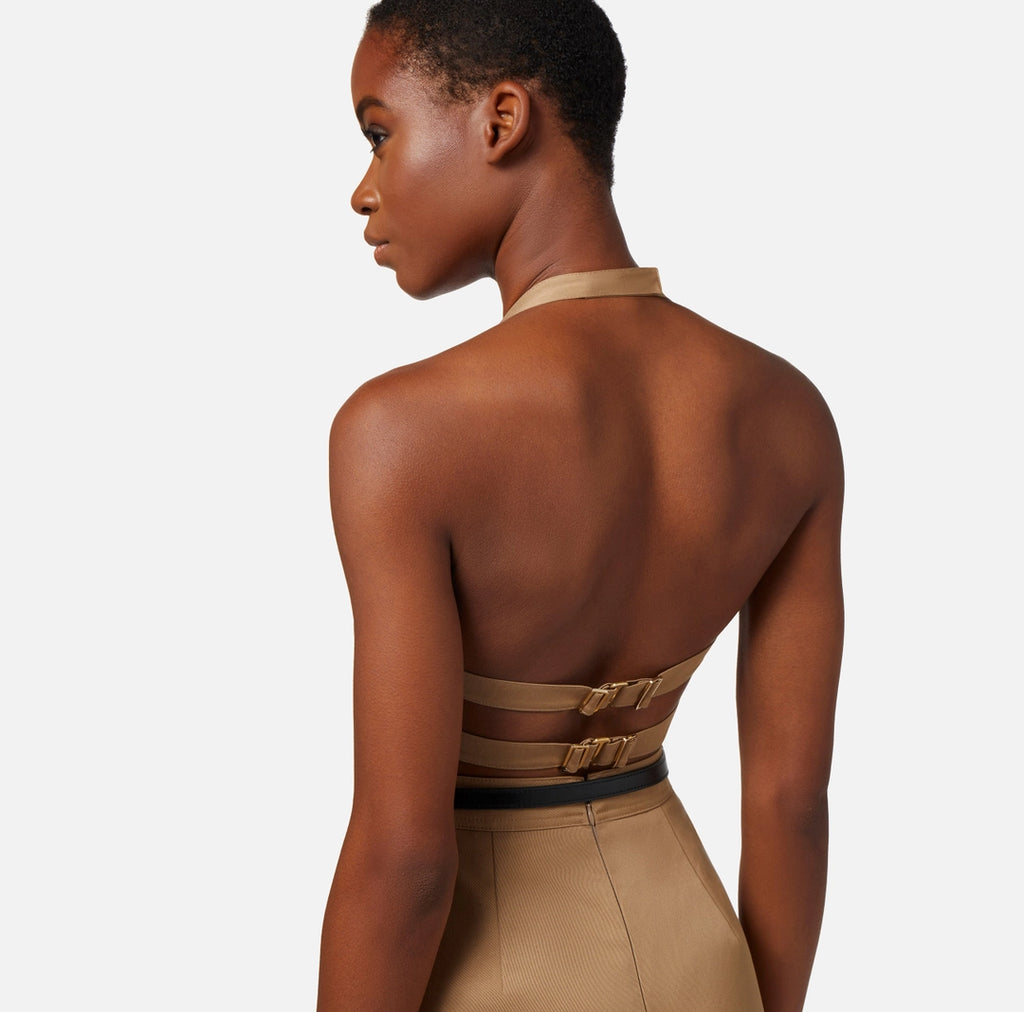 Cotton utility mini-dress | LAST PIECE: 40