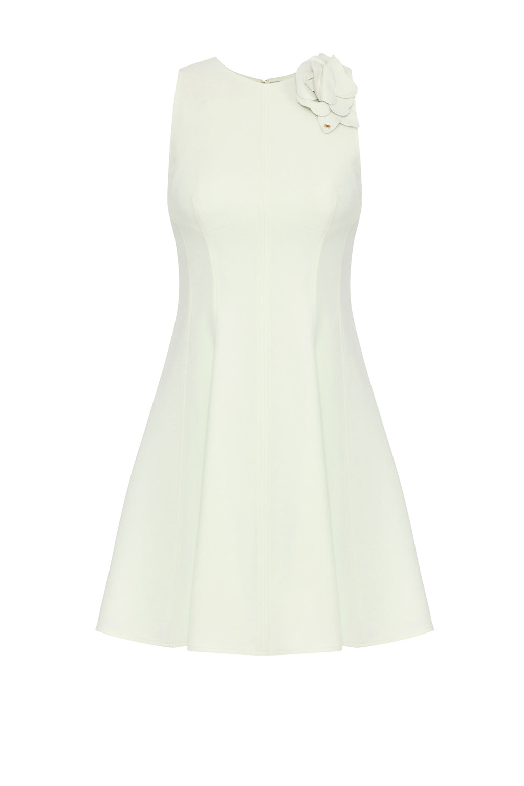 Dress in crêpe fabric with jewel belt | LAST PIECE: 40