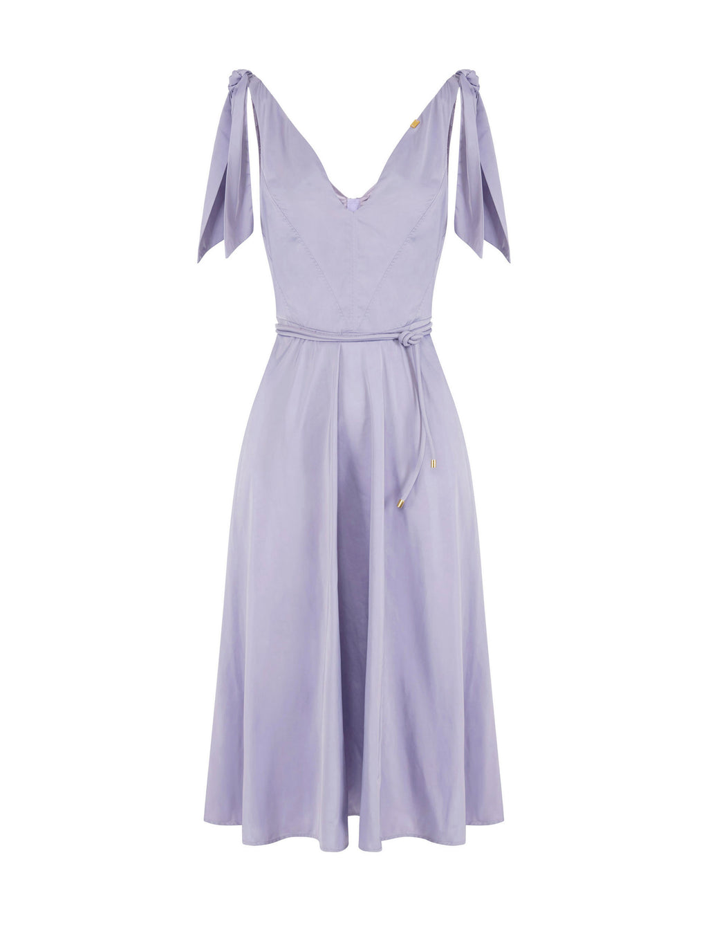 Dress in voile fabric