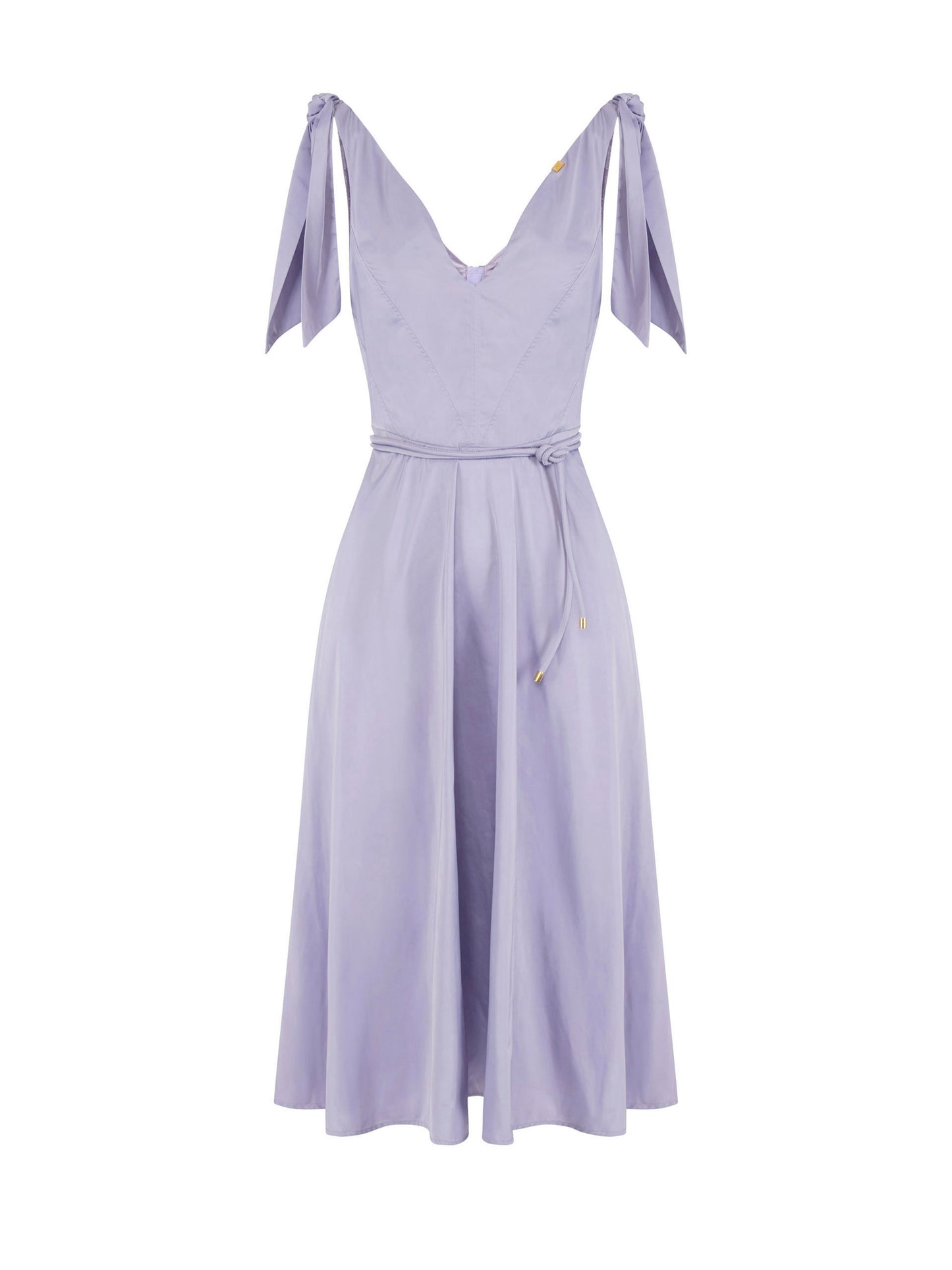 Dress in voile fabric