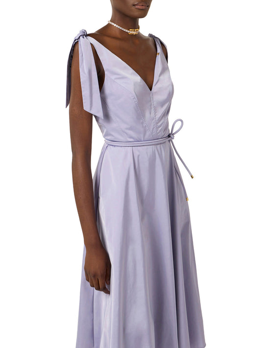 Dress in voile fabric