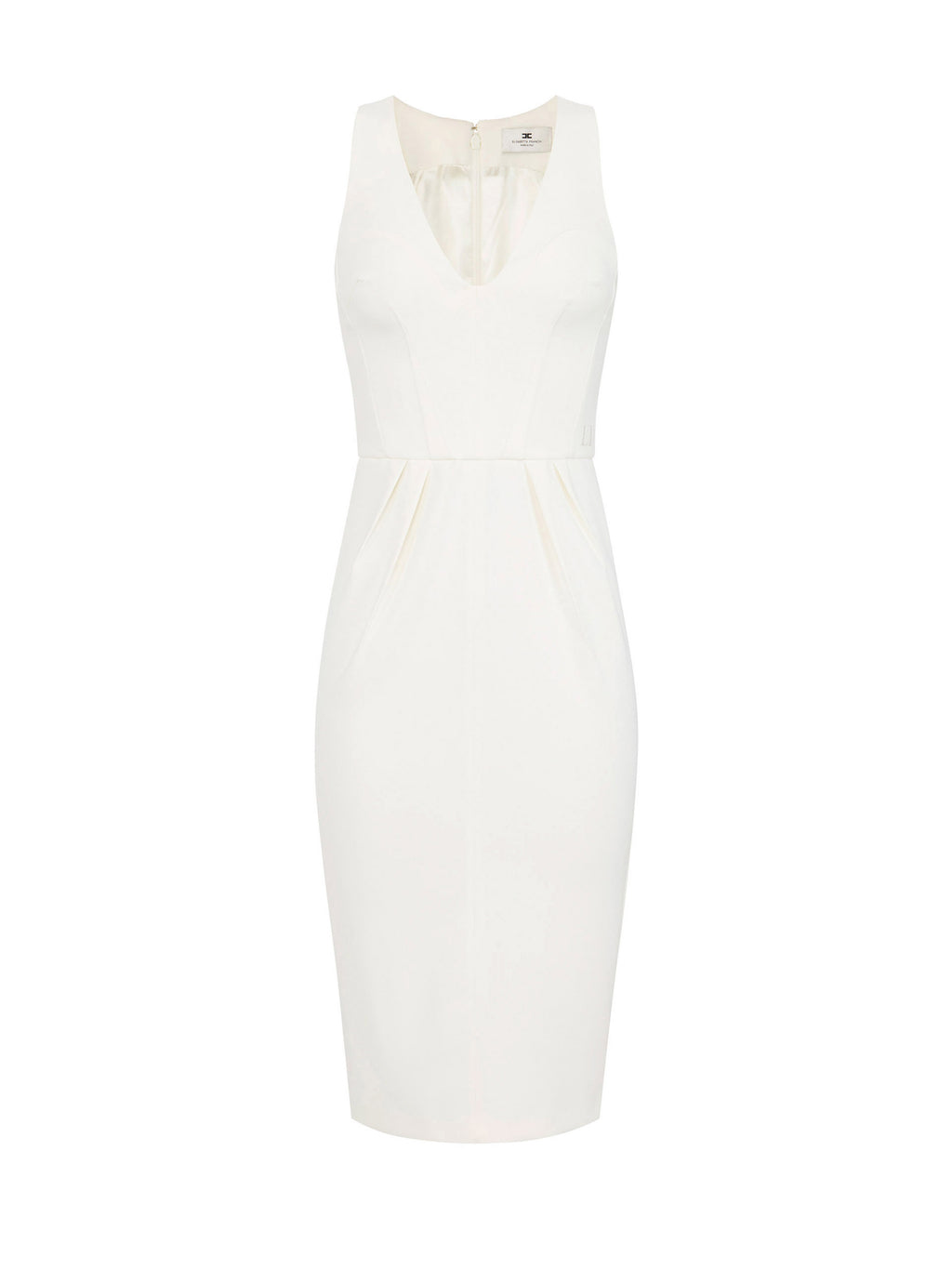 Dress in lightweight crêpe fabric