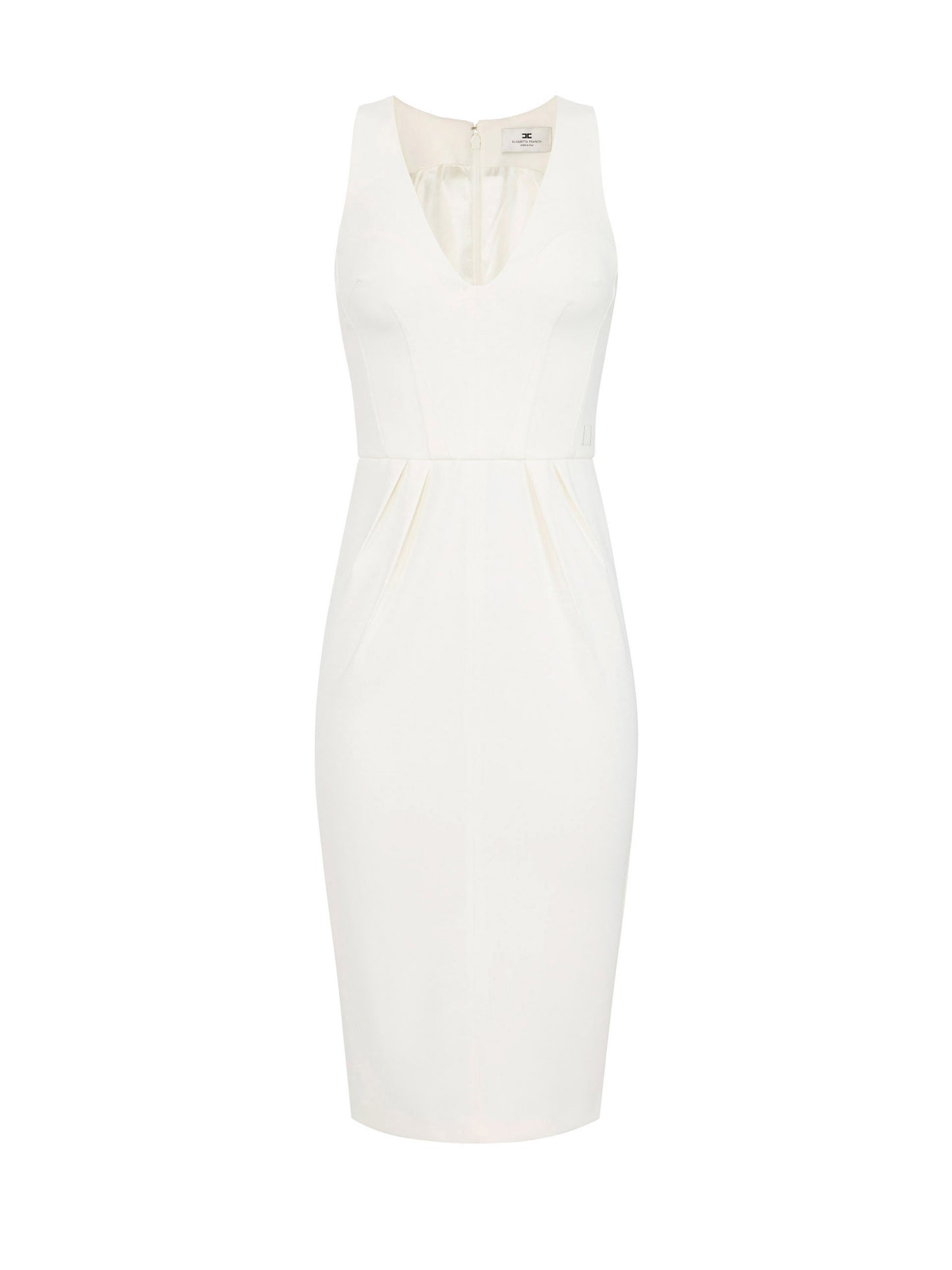 Dress in lightweight crêpe fabric