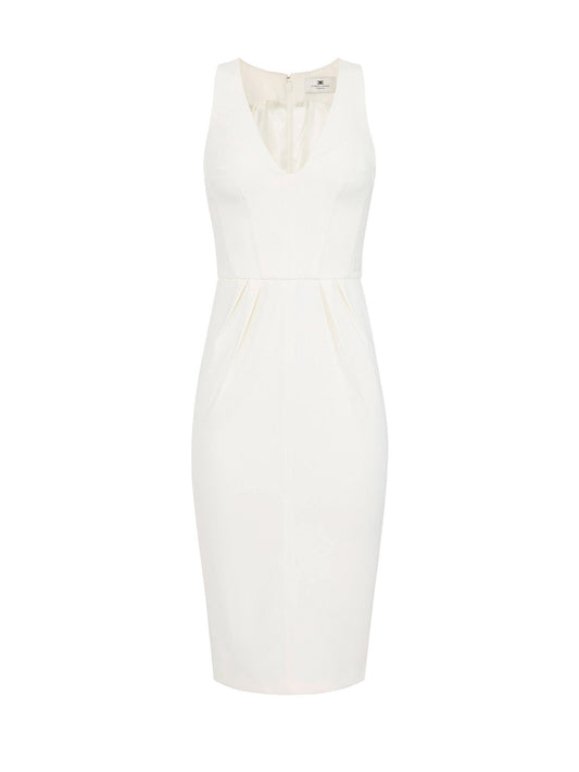 Dress in lightweight crêpe fabric